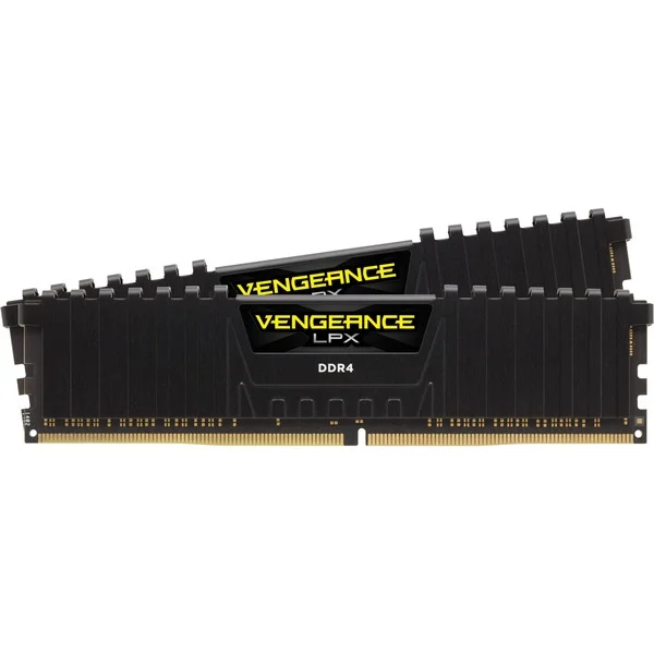 Corsair DIMM 32 GB DDR4-2133 (2x 16 GB) Dual-Kit, Arbeitsspeicher (schwarz, CMK32GX4M2A2133C13, Vengeance LPX, INTEL XMP)