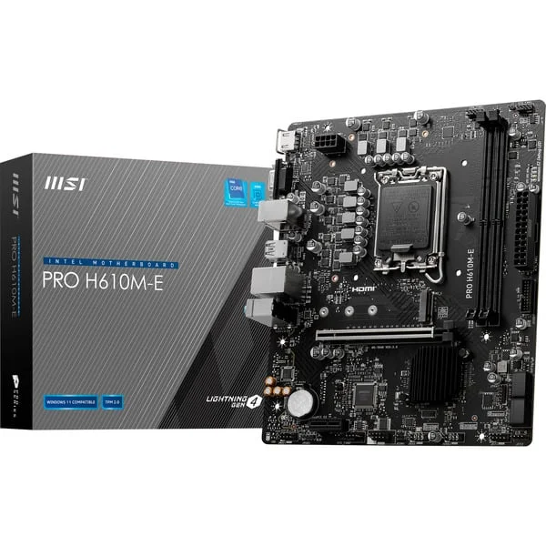 MSI PRO H610M-E, Mainboard