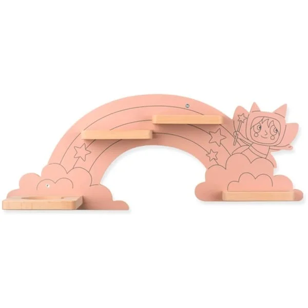 tonies Regal - Hinter dem Regenbogen 10000183 (rosa)