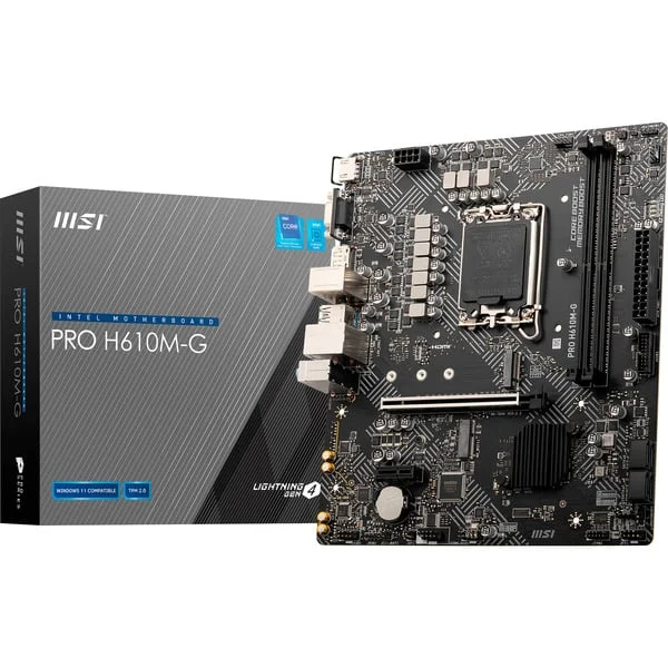 MSI PRO H610M-G, Mainboard