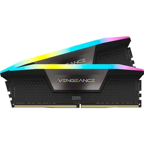 Corsair DIMM 64 GB DDR5-6000 (2x 32 GB) Dual-Kit, Arbeitsspeicher (grau, CMH64GX5M2B6000Z30, Vengeance RGB, INTEL XMP, AMD EXPO, B-Ware)