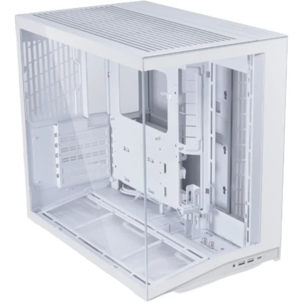 Lian Li O11 Dynamic Mini V2 Flow , Tower-Gehäuse (weiß, Tempered Glass x 2, B-Ware)