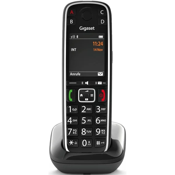 Gigaset E720, analoges Telefon (grau/schwarz)