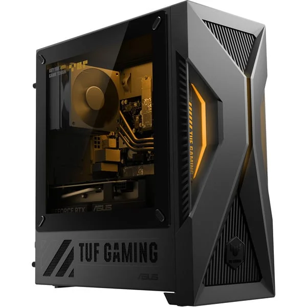 ASUS TUF T500 T500MV-13620H322W, Gaming-PC (grau/transparent, Windows 11 Home, B-Ware)
