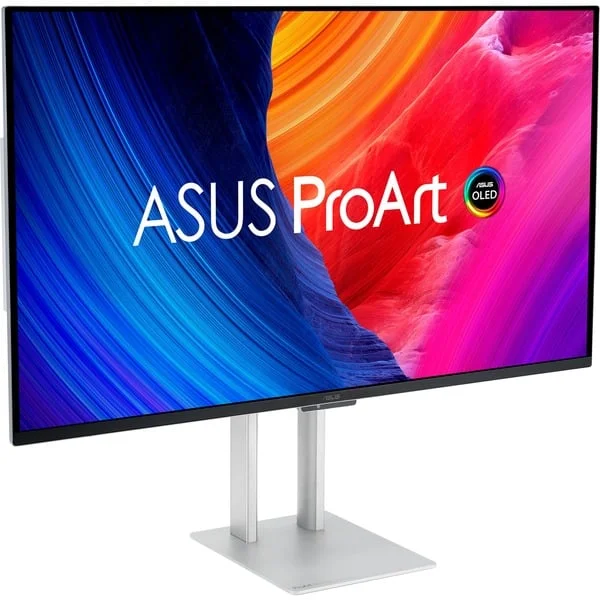 ASUS ProArt PA32UCDM, OLED-Monitor (80 cm (31.5 Zoll), silber, UltraHD/4K, Thunderbolt 4, USB-Hub, 240Hz Panel, B-Ware)