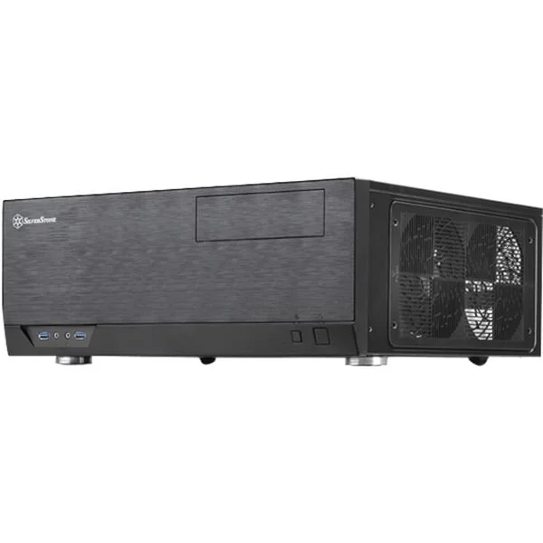 SilverStone SST-GD09B, HTPC-Gehäuse (schwarz, B-Ware)