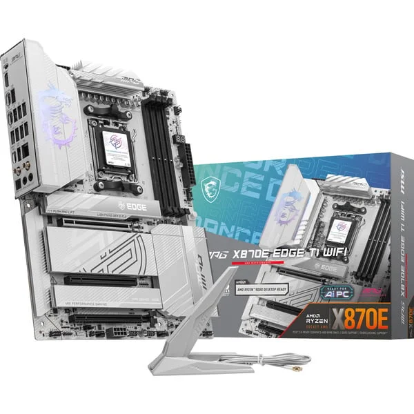 MSI MPG X870E EDGE TI WIFI, Mainboard (silber, B-Ware)