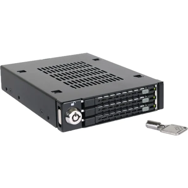 Icy Dock ToughArmor MB993SK-B, Wechselrahmen (schwarz)