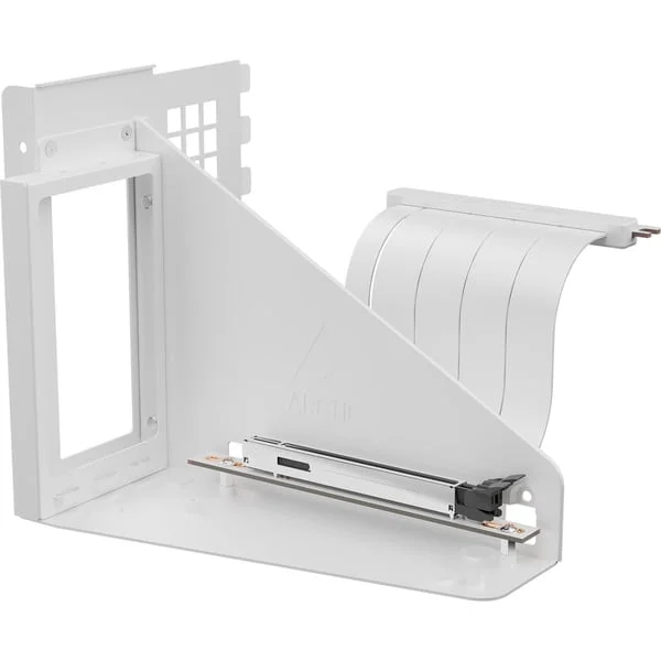 ARCTIC Accelero Vertical GPU Halterung, Verlängerungskabel (weiß, White, 16 cm, B-Ware)