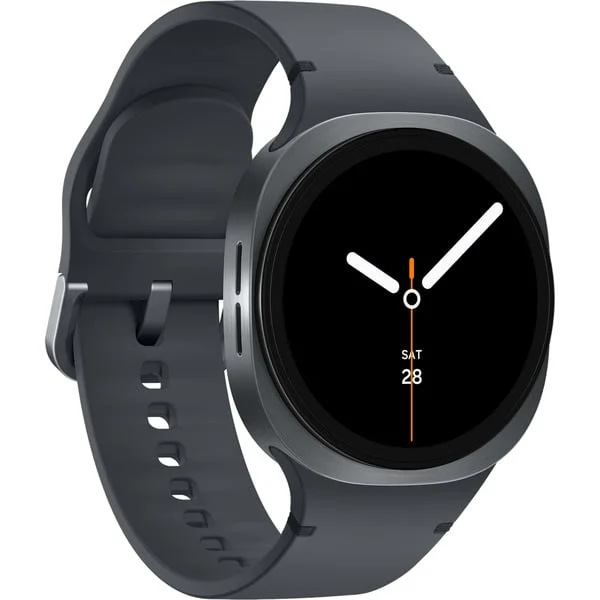 Samsung Galaxy Watch8, Smartwatch (dunkelgrau, 40 mm, LTE, Sport Band S/M, B-Ware)