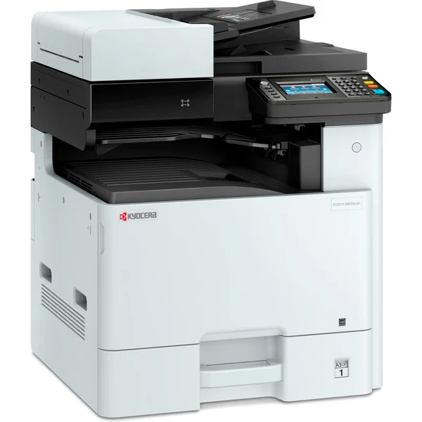 Kyocera ECOSYS M8124cidn (inkl. 3 Jahre Kyocera Life Plus), Multifunktionsdrucker (grau/schwarz, USB, LAN, Kopie, Scan, Duplex (Druck), Duplex (Scan))