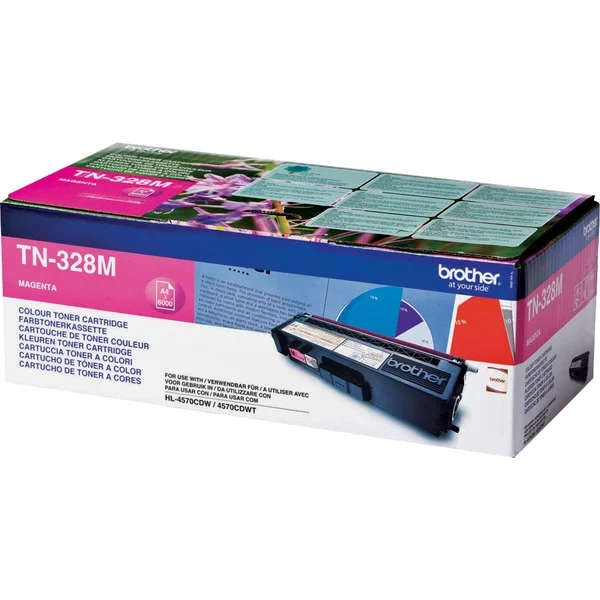 Brother TN-328M magenta, Toner (Retail)