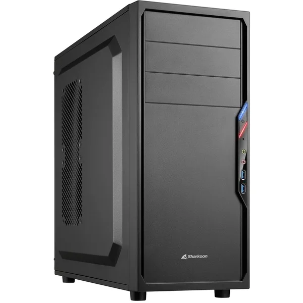 Sharkoon VS4-V, Tower-Gehäuse (schwarz)