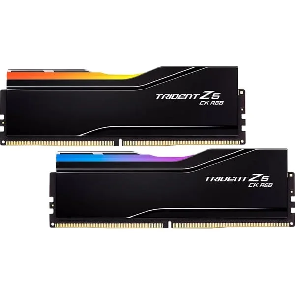 G.Skill CU-DIMM 48 GB DDR5-8800 (2x 24 GB) Dual-Kit, Arbeitsspeicher (schwarz, F5-8800C4255H24GX2-TZ5CRK, Trident Z5 CK RGB, INTEL XMP)