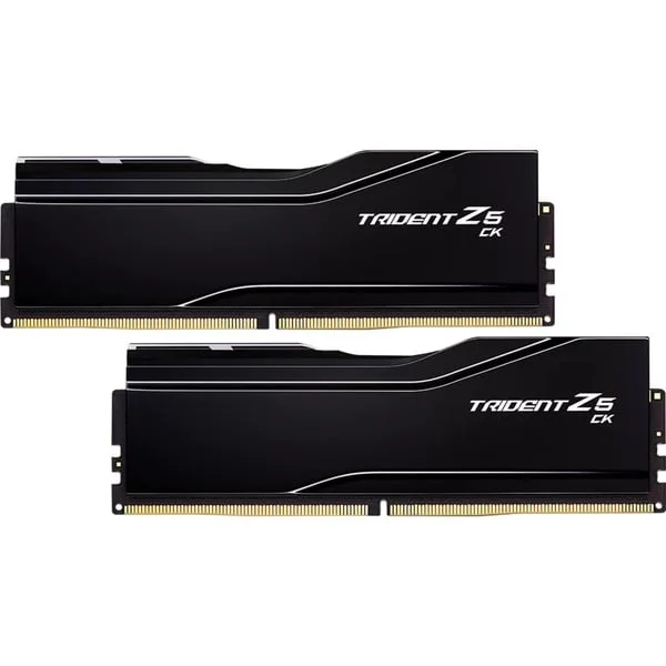 G.Skill CU-DIMM 48 GB DDR5-8200 (2x 24 GB) Dual-Kit, Arbeitsspeicher (schwarz, F5-8200C4052G24GX2-TZ5CK, Trident Z5 CK, INTEL XMP)