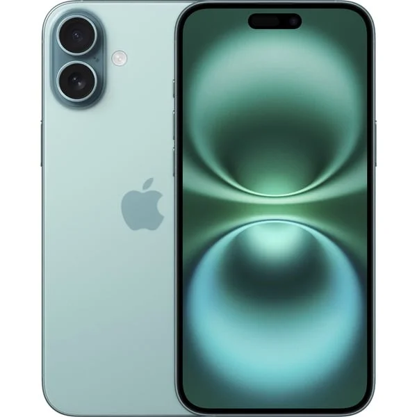 Apple iPhone 16 Plus 128GB, Handy (blaugrün, iOS)