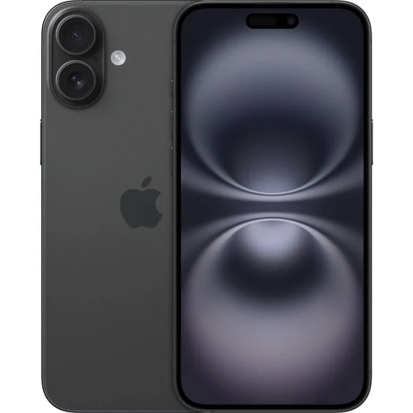 Apple iPhone 16 Plus 128GB, Handy (schwarz, iOS)