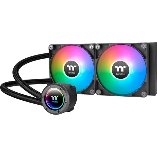 Thermaltake TH240 V2 ARGB Sync AIO Liquid Cooler, Wasserkühlung (schwarz)