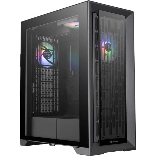 Thermaltake CTE T500 TG ARGB , Big-Tower-Gehäuse (schwarz, Tempered Glas)