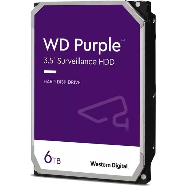 WD Purple 6 TB, Festplatte (SATA 6 Gb/s, 3,5")
