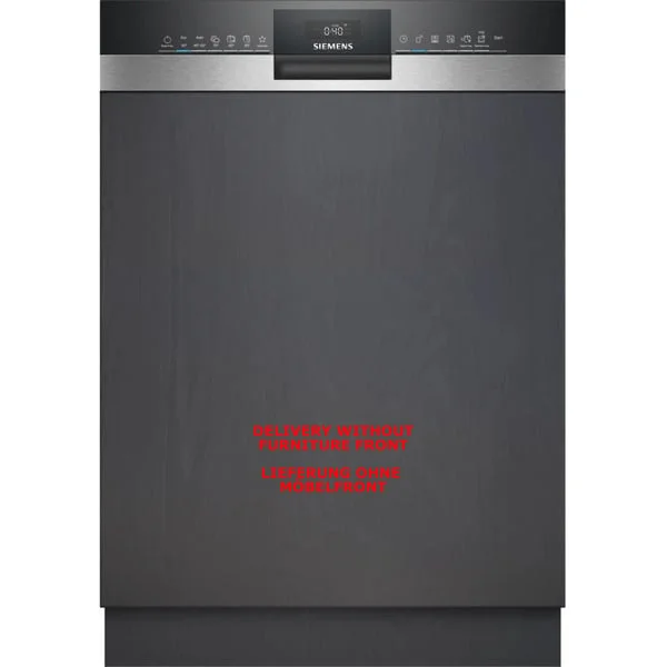 Siemens SN53ES22CE iQ300, Spülmaschine (edelstahl (gebürstet)/schwarz, 60 cm, Home Connect)