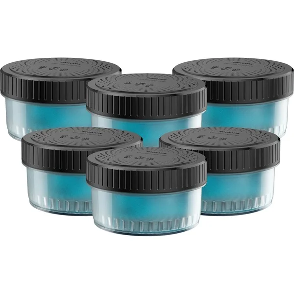 Philips Reinigungskartuschen für Quick Clean Pod, 6er Pack (6x 160ml, für Reinigungsstation)