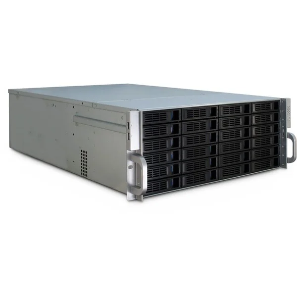 Inter-Tech IPC 4U-4424, Server-Gehäuse (schwarz, 4 Höheneinheiten)
