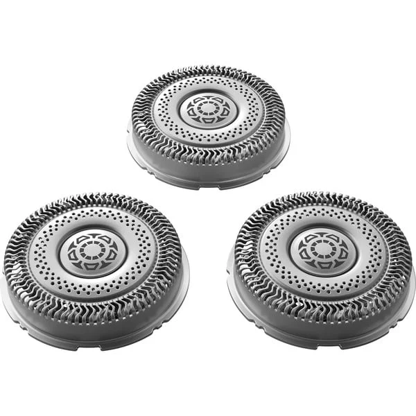 Philips Ersatzscherkopf Serie 9000 & 9000 Prestige (silber, Modell: SH91/50)