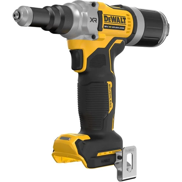 DEWALT Akku-Nietpistole DCF414NT, 18Volt, 4,8 - 6,4mm (gelb/schwarz, ohne Akku und Ladegerät, in T STAK Box)