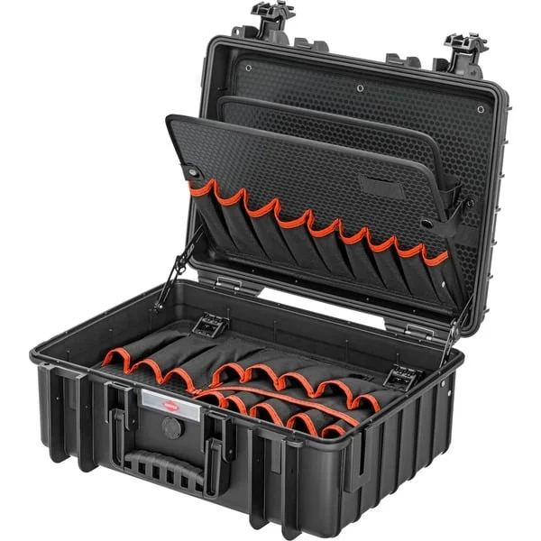 KNIPEX Werkzeugkoffer "Robust" 00 21 35 LE , Werkzeugkiste (staub-, luft- und wasserdicht)