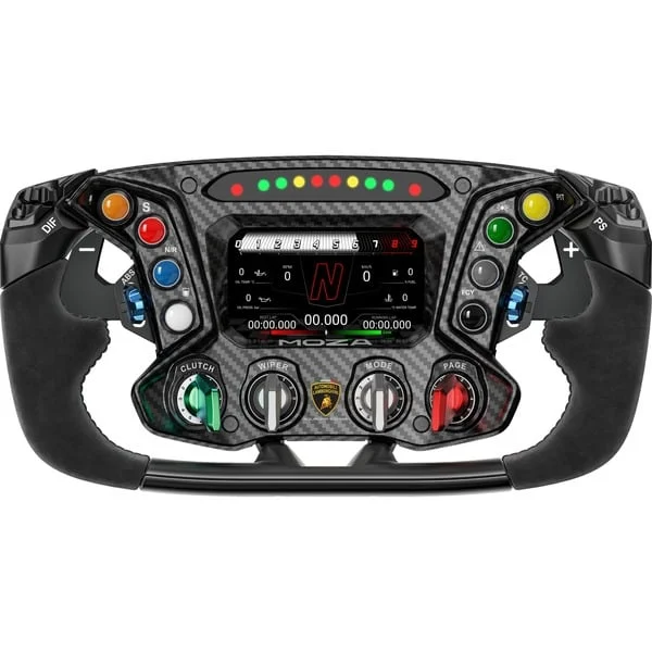 MOZA Essenza SCV12 Sim-Racing Steering Wheel, Austausch-Lenkrad (schwarz)