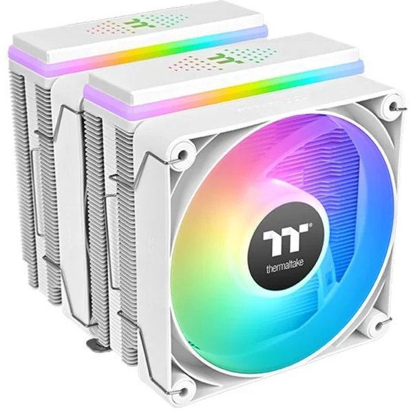 Thermaltake ASTRIA 600 ARGB Lighting CPU Cooler - White, CPU-Kühler (weiß, 120 mm)