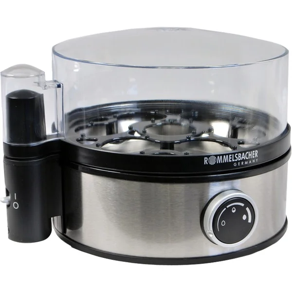 Rommelsbacher Eierkocher ER 400 (edelstahl/schwarz, 400 Watt, für 7 Eier)