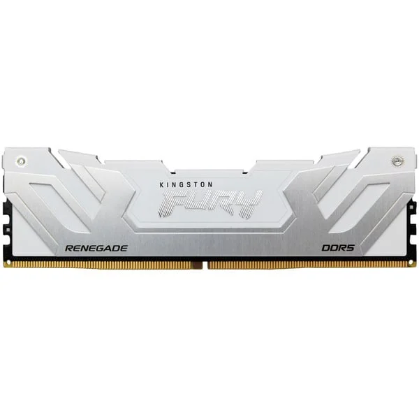 Kingston FURY DIMM 24 GB DDR5-8800, Arbeitsspeicher (silber/weiß, KF588CU42RW-24, Renegade, INTEL XMP)