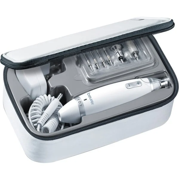 Beurer MP 62 Maniküre-/Pediküre-Set, Nagelpflege (weiß/silber)