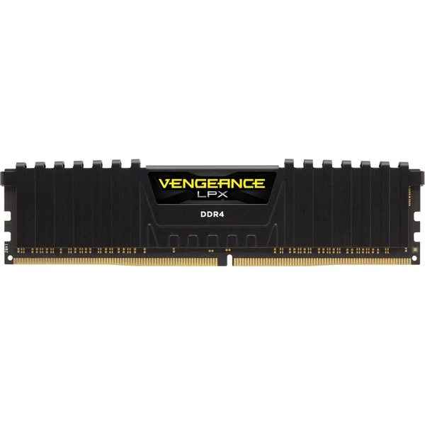 Corsair DIMM 8 GB DDR4-2400 , Arbeitsspeicher (schwarz, CMK8GX4M1A2400C16, Vengeance LPX, INTEL XMP)
