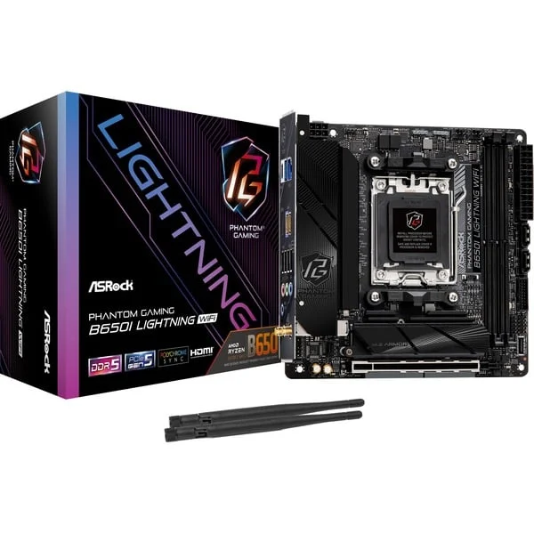 ASRock B650I Lightning WiFi, Mainboard (schwarz)