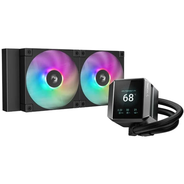 DeepCool MYSTIQUE 240 ARGB, Wasserkühlung (schwarz)
