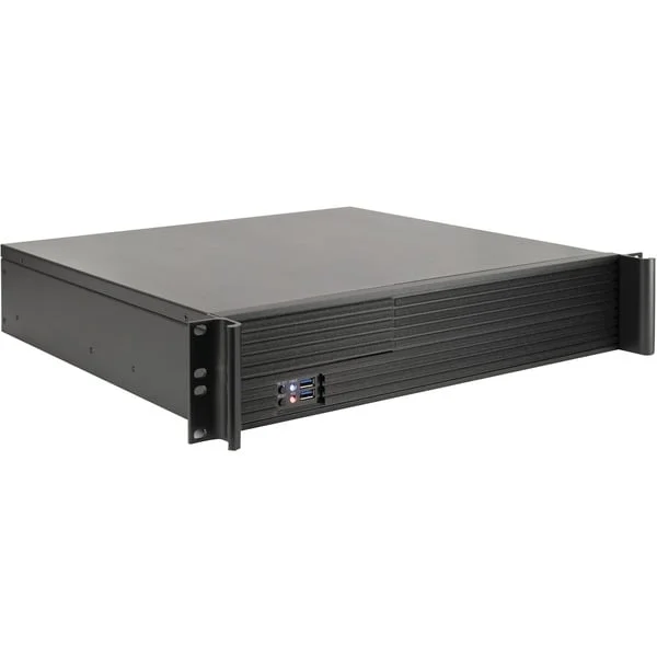 Inter-Tech IPC 2U-K-240L, Server-Gehäuse (schwarz, 2 Höheneinheiten)