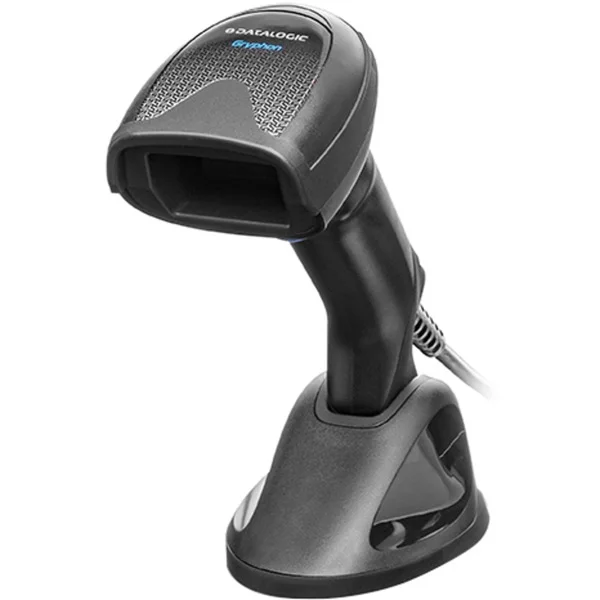 Datalogic Gryphon I GD4520, Barcode-Scanner (schwarz, inkl. USB-Kabel und Standfuß)