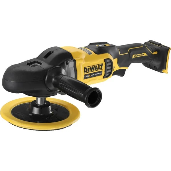 DEWALT Akku-Rotationspolierer DCM849N-XJ, 18Volt, Poliermaschine (gelb/schwarz, ohne Akku und Ladegerät)