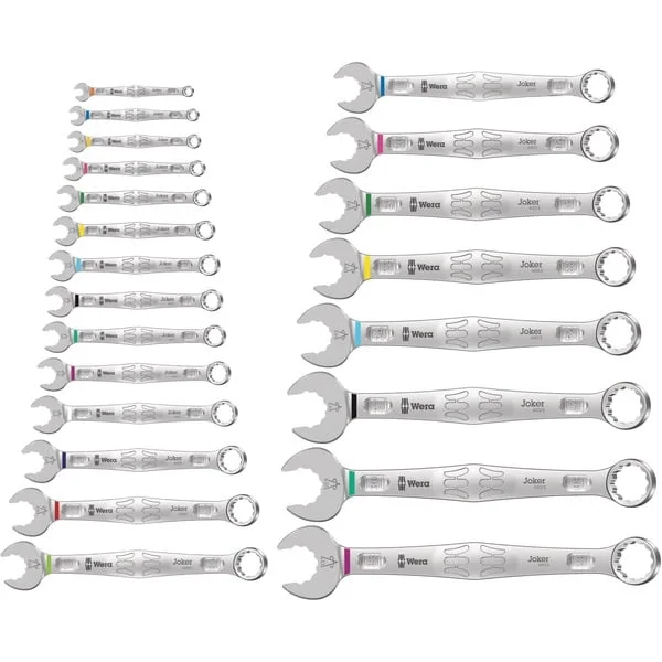 Wera 6003 Joker 22 Set 1, Schraubenschlüssel (Ringmaulschlüssel-Satz)