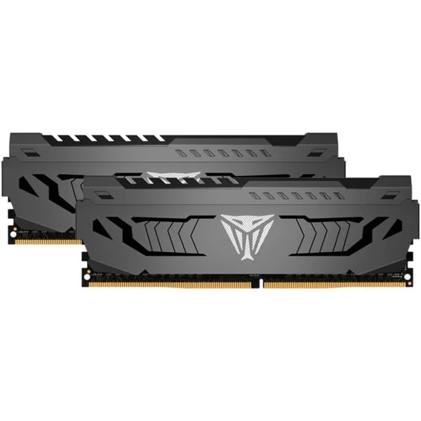 Patriot DIMM 16 GB DDR4-3200 (2x 8 GB) Dual-Kit, Arbeitsspeicher (grau, PVS416G320C6K, Viper Steel, INTEL XMP)