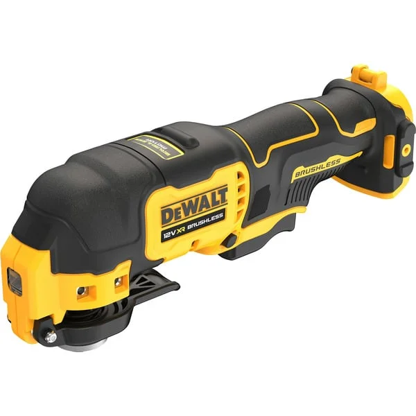DEWALT Akku-Multifunktions-Werkzeug DCS353NT, 12 Volt (gelb/schwarz, ohne Akku und Ladegerät, in T STAK-Box II, 29-tlg. Zubehörset)