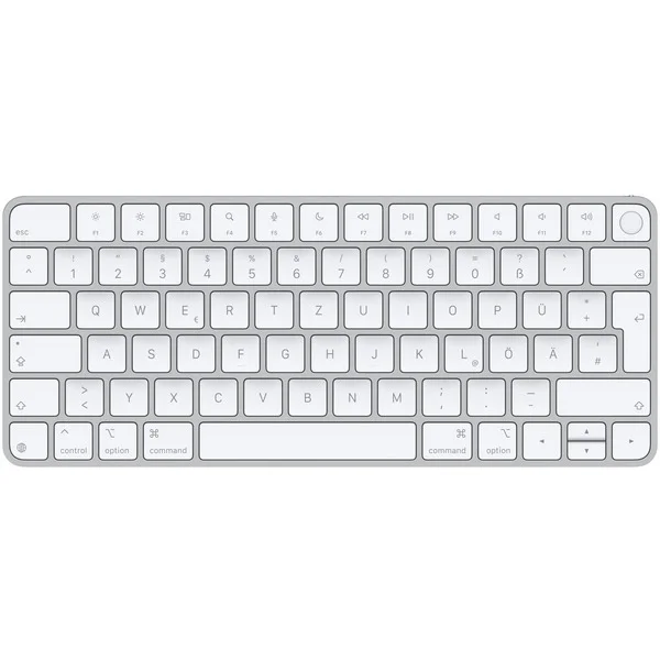 Apple Magic Keyboard mit Touch ID, Tastatur (silber/weiß, DE-Layout, für Mac Modelle mit Apple Chip)