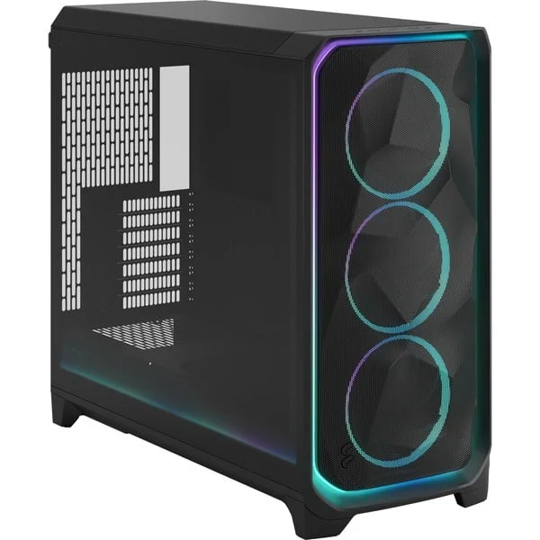 Fractal Design Meshify 3 XL Ambience Pro RGB Light Tint , Big-Tower-Gehäuse (schwarz, Tempered Glass)