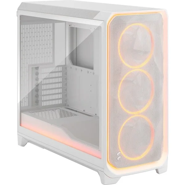 Fractal Design Meshify 3 XL Ambience Pro RGB Clear Tint , Big-Tower-Gehäuse (weiß, Tempered Glass)