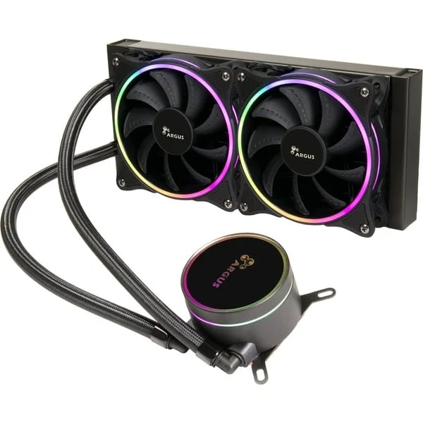 Inter-Tech Argus Iceman LC-240 RGB, Wasserkühlung (schwarz)