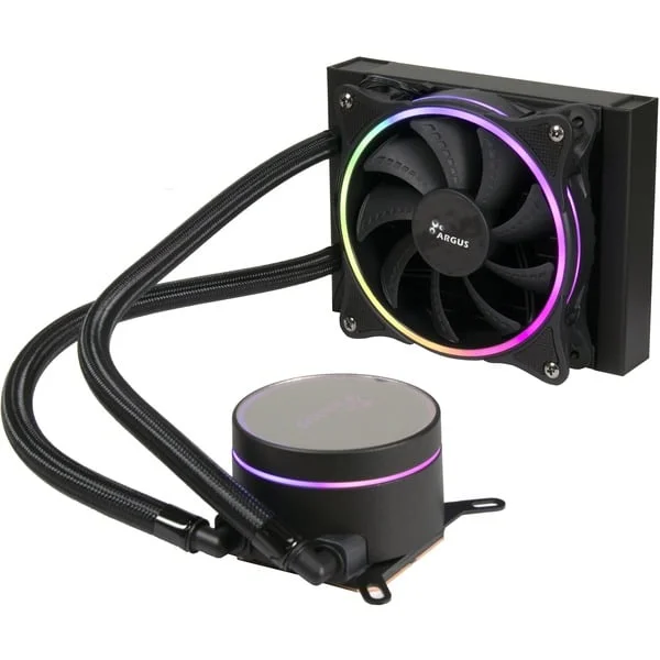 Inter-Tech Argus Iceman LC-120 RGB, Wasserkühlung (schwarz)