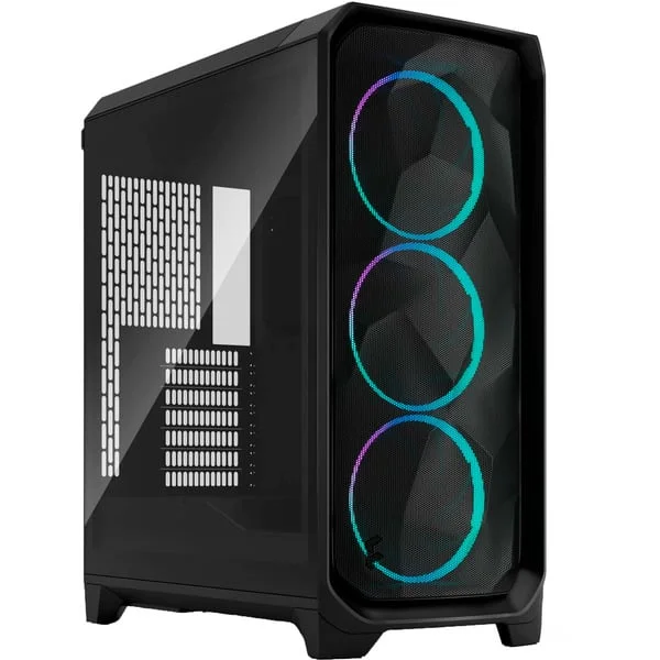 Fractal Design Meshify 3 RGB TG Light Tint , Tower-Gehäuse (schwarz, Tempered Glass)